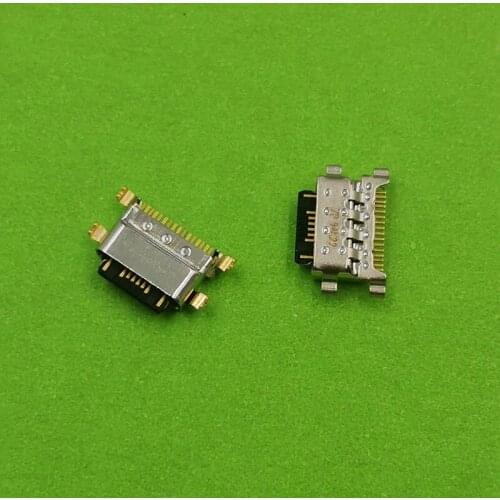50pcs USB Charging Jack Socket Connector For Xiaomi Mi 8 Lite 8lite Redmi 8 8A 7 9 Note9 Note 7 9 Pro 9S 9Pro 8pro Charger Port
