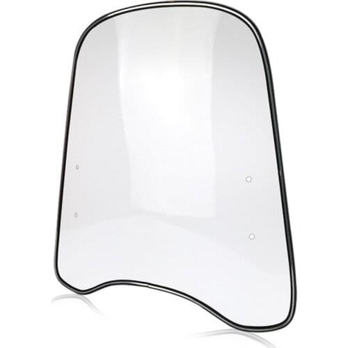 Motorcycle Windscreen Bent Easily Wind Deflector Motorcycle Windshield Extension Spoiler Widened Edging Wind Deflector