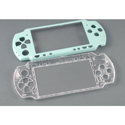 1pcs Colors New Full Housing Front Faceplate Case Shell Cover With Logo For PSP2000 PSP 2000