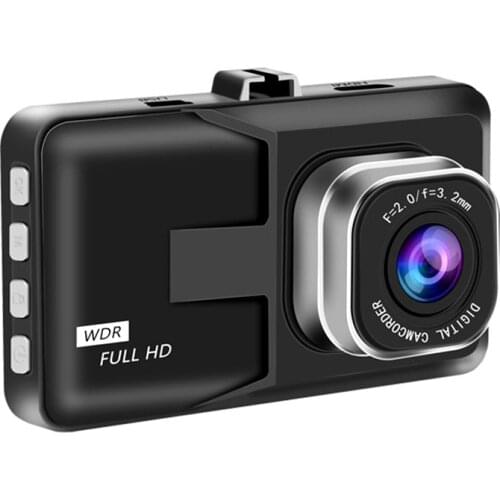 3.0" LCD 720P Car DVR Dash Camera Video Recorder G-sensor 170 Degree Night Vision