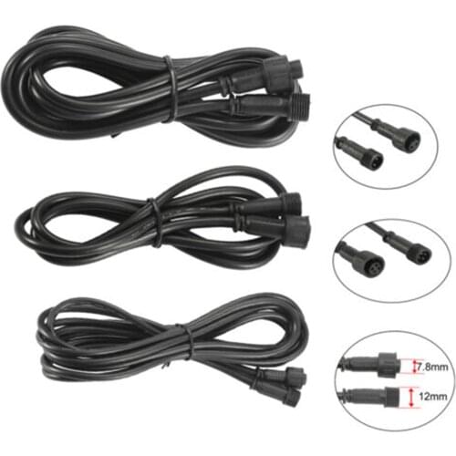 4PIN 1meter IP67 Waterproof Extension Cable Connector wire LED Light Power Cord Applicable Multi Color LED Lights