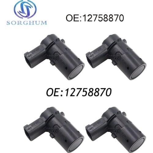 4pcs New PDC 12758870 Parking Sensor Fits For Saab 9-5 Rear Bumper Assist Reverse Radar