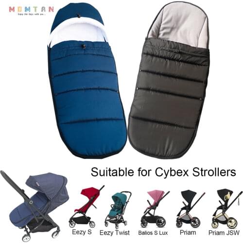 Baby Stroller Accessories Warm Sleepsack for Cybex Eezy Twist Winter Socks Sleeping Bag For Cybex Priam Balios Lux