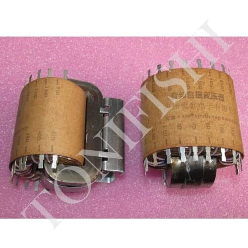 Amorphous wide frequency response autotransformer 600 ohms: 15K, five times step-up transformer, 24-speed volume transformer