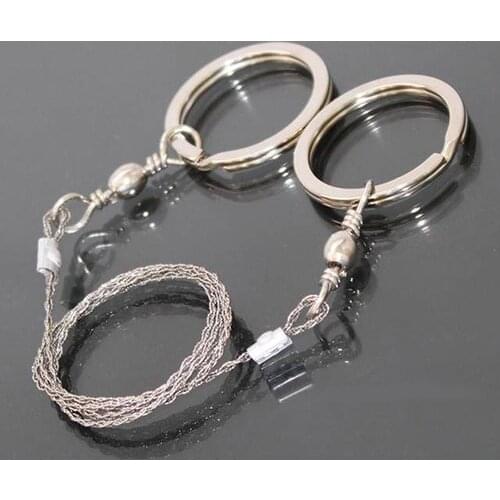 Emergency Survival Gear Steel Wire Saw Camping Hiking Hunting Climbing Gear Outdoor Safety Survival Tool
