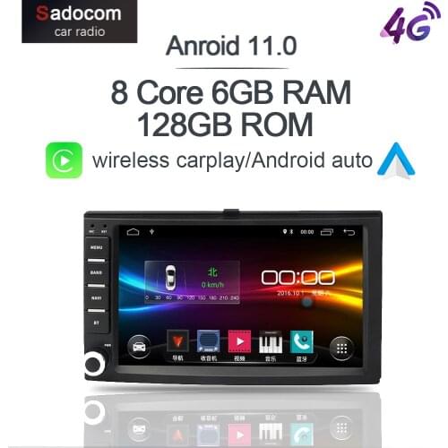 6+128 Carplay Android 10.0 Car DVD player 8 Core autoradio Bluetooth 5 GPS Map car radio For Kia Cerato Sportage Sorento spectra
