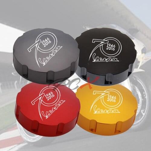 For All VESPA GTS GTV LX Primavera Sprint 70th Anniversary Gas Fuel Tank Filler Cap
