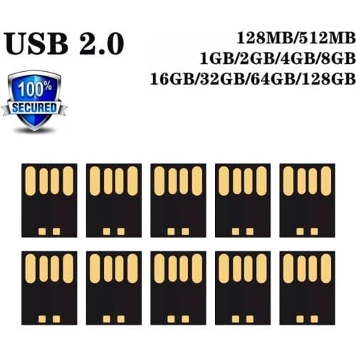 Pendrive USB 2.0 short UDP U disk chip flash drive 4GB 8GB 16GB 32GB 64GB pen drive usb drive semi-finished memory usb stick