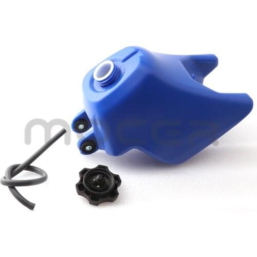 Motorcycle Gas Fuel Tank with Tap for Yamaha PW50 PW PY Peewee Blue