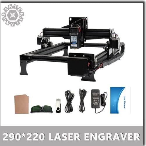 3W/4.5W/7W/10W Upgrade 29*22cm A3 Laser Engraver CNC Engraving Machine DIY Router Printer Supporting Computer/Offline