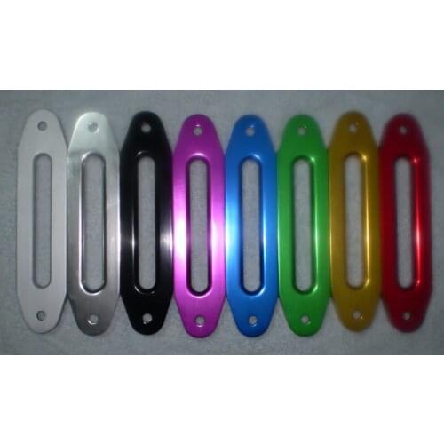 12000lbs All Kinds of Colors Synthetic Rope Fairlead Winch Fairlead Amsteel Aluminum Hawse Fairlead Free Shipping