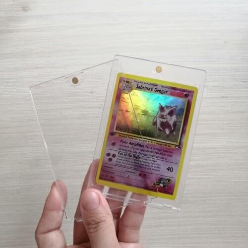 Ultra-Pro 35-Point ONE-Touch Magnetic Trading Authentic Card Holder for Holds Regular Baseball, Football Hockey Cards Pack of 10