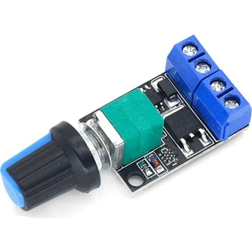 5V 12V 10A Voltage Regulator PWM DC Motor Speed Controller Governor Stepless Speed Regulator LED Dimmer Power Controller Motor