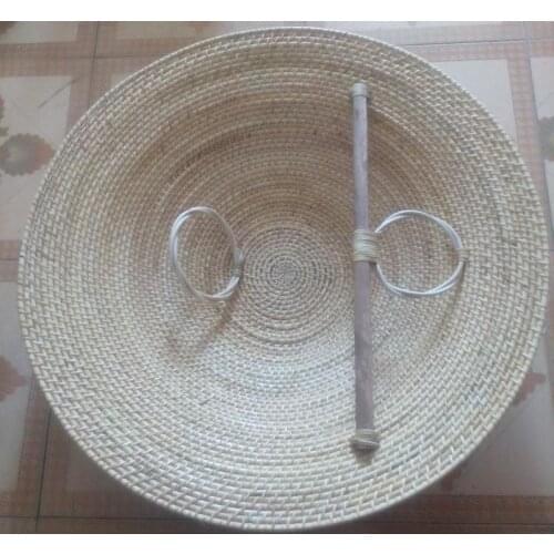 5sizes top quality wushu kung fu shields Pure manual weaving rattan shield martial arts cane shield diameter