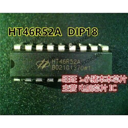 Brand new original HT46R52A DIP18 High Quality