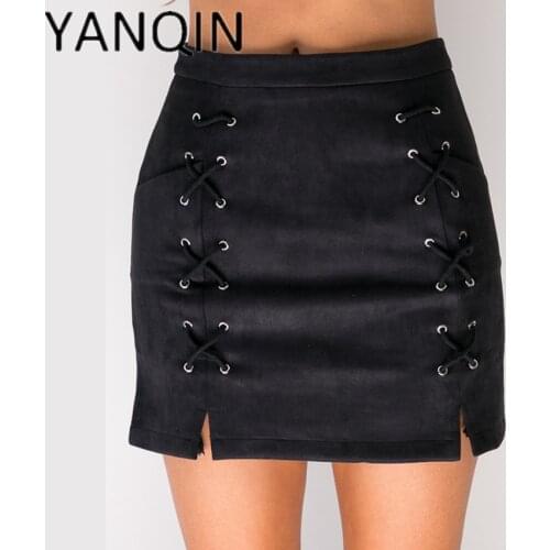 YANQIN High Waist Skirts For Women