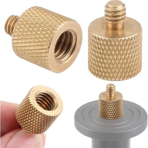 1Pcs 1/4 3/8 Male To Female Thread Screw Mount Adapter Tripod Plate Screw Mount For Camera Flash Tripod Light Stand Converter