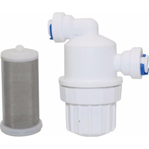 1Pcs 1/4" Garden Water Filter Quick Access Micro-filter Water Purifier Front Stainless Steel Mesh Filters Home Garden Connectors