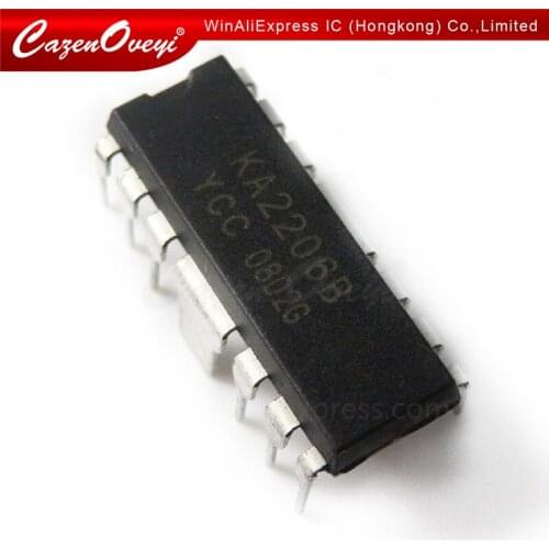 10pcs/lot KA2206B KA2206 DIP-12 In Stock