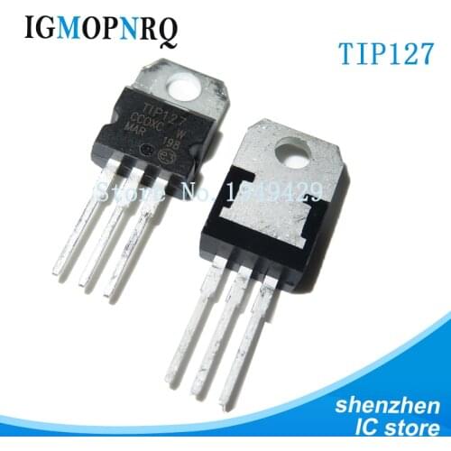 10PCS TIP127 TO-200 TO220 100V 5A new