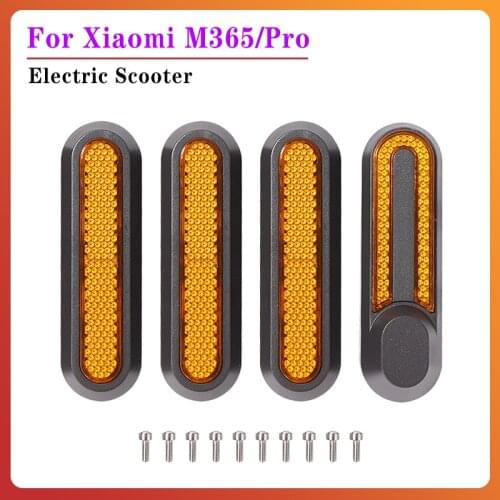 4Pcs Wheel Cover Hub Cap Protective Shells Reflective Stickers for Xiaomi Mi Ninebot Electric Pro 2 M365 Scooter Accessories