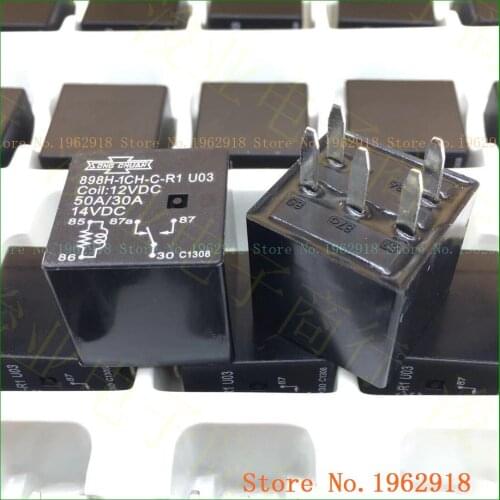 898H-1CH-C-R1 U03 12VDC 50A/30A 5