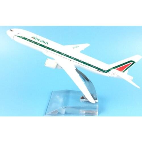 FREE SHIPPING 16CM ITALY ALITALLA 777 METAL ALLOY MODEL PLANE AIRCRAFT MODEL TOY AIRPLANE BIRTHDAY GIFT
