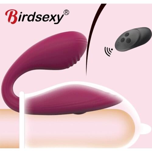 Wireless Vibrator Adult Toys For Couples Dildo G Spot U Type Vibrator Vagina Stimulator Sex Toys For Woman Female Masturbator