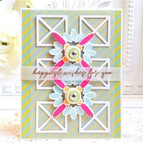 Deguang metal cutting die set die scrapbook DIY embossing paper process album card punching art creativity 3D lattice 2020 NEW