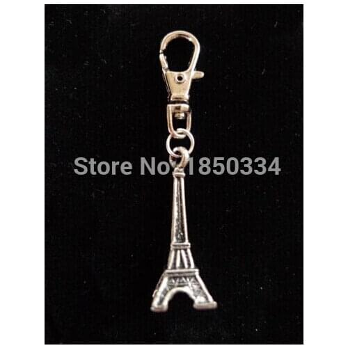 Wholesale 20pcs Fashion Vintage Alloy Transmission tower Charm Keychain Gifts Fit Key Chains Accessories Jewelry D47