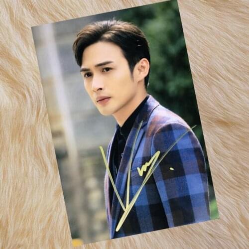 Signed Zhang Binbin autographed original photo 7 inches collection GIFT GIFTS 0420