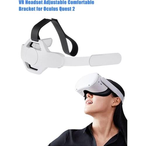 Reduce Gravity Pressure Adjustable Headset For Oculus Quest 2 VR Headset Elite Pillow Breathful Virtual Reality Accessories