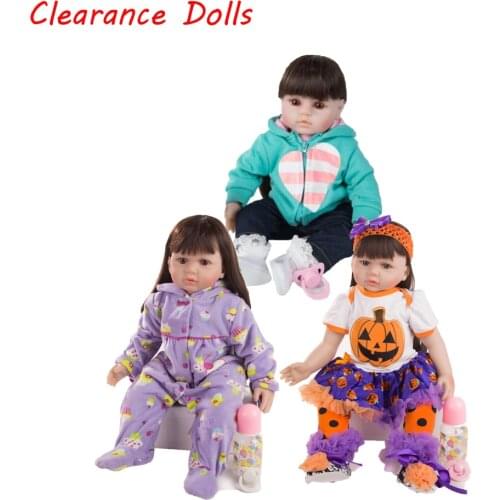 KEIUMI Silicone Rebron Baby Doll 24 Inch Reborn Babies Dolls Toy Clearance Dolls With Lowest Price On Sale