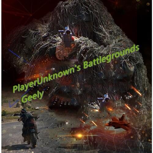 3D universal camouflage woodland clothing adjustable size auspicious clothing hunting army sniper suit