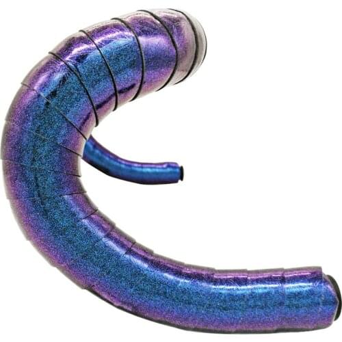 Bicycle Handlebar Tape Reflective Road Handlebar Belt Mountain Bike PU Leather Breathable Non-slip Dead Fly Bicycle Strap