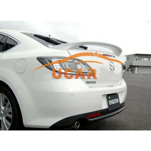 High Quality Primer Factory Style Unpainted ABS Spoiler/Wing For Mazda 6 5dr 2009-2013
