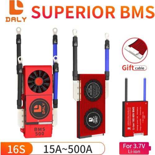 Li-ion 16S 60V 15A 20A 30A 40A 60A 18650 PCM battery protection board BMS PCM with balanced lithiumion lithium battery module