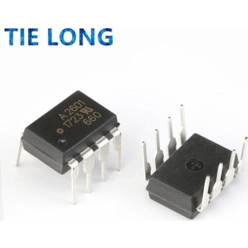 10pcs/lot HCPL-2601 HCPL2601 A2601 2601 DIP-8 SMD-8