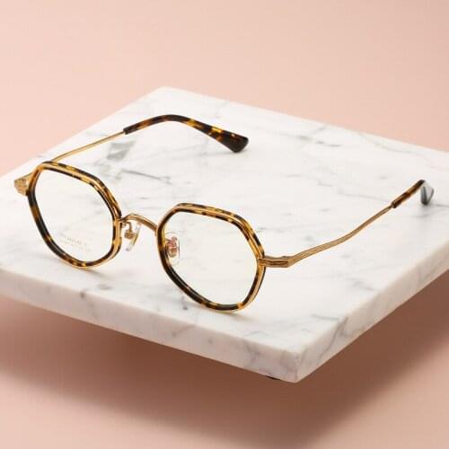 2021 New BTitanium Eyeglasses Frame for Men Fashion Luxury Designer Vintage Optical Prescription Glasses Frame Women glasses