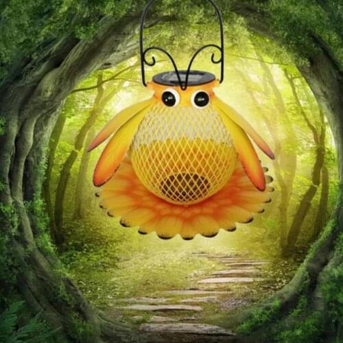 Wall Lamp Bird Feeder Hanging Lights Landscape Villa Decoration LED Yard Lawn Round Garden Food Storage