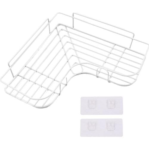New Punch-Free Kitchen Triple-Cornered Storage Shelf Bathroom Bathroom Corner Shelf Bedroom Wall Hanging Wall Storage Shelf