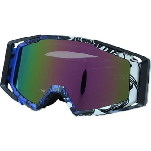 Unisex Motocross Glasses Ski Moto Motocross Goggles Protective Motocross Helmet Glasses Cycling Eyeglasses Dirt Bike ATV Goggles