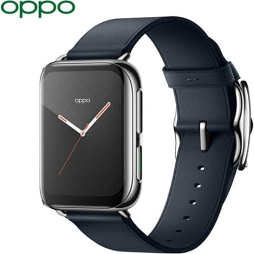 Original Official OPPO Watch 46mm eSIM Snapdragon2500 AMOLED Screen 430mAh Large Battery 1GB 8GB 1.91-inch Aluminum Alloy VOOC