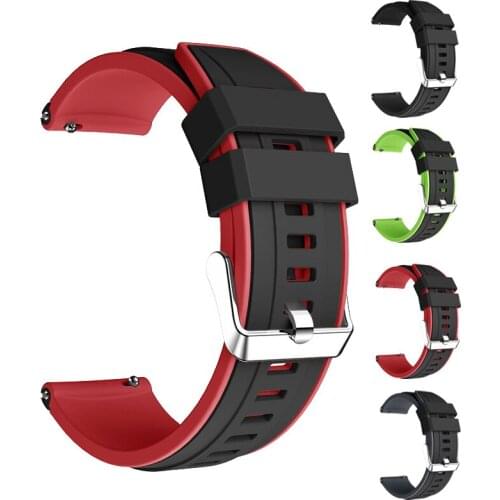 For Xiaomi Huami Amazfit Stratos 2 2S 3 Strap For amazfit pace bracelet strap Silicone 22mm Watchband For Amazfit GTR 47mm Band