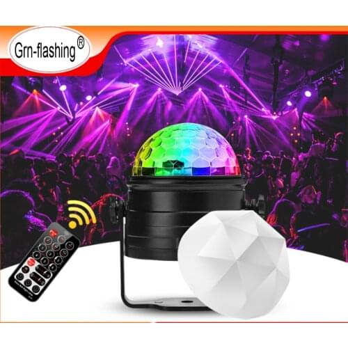 RGB Laser Stage Light 2 Mode Effect Party Disco Dj Effect Projector Lamp LED Night Lights for KTV Christmas New Year Decor
