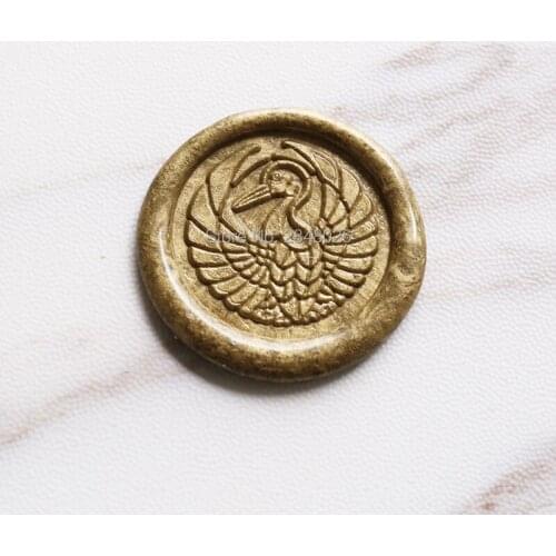 Japanese Family Crests Goose Wax Seal Stamp, wedding stamp ,party wax seal stamp, invitation seals,birthday stamp