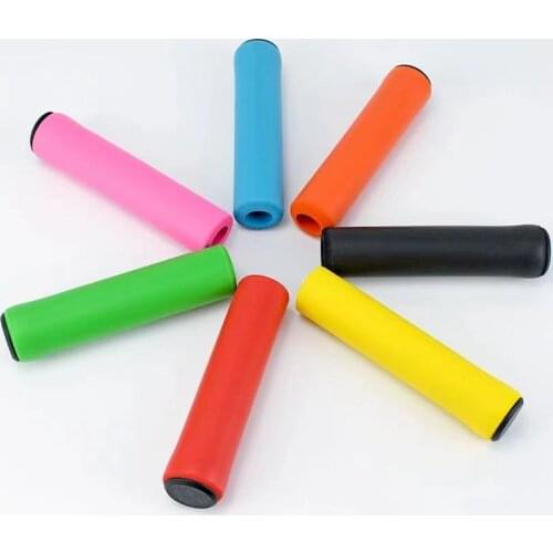 Free Shippinng 1Pair Cycling Bicycle Grips MTB Mountain Bike Handlebar Grips Cover Anti-slip Strong Support Grips Bike Part