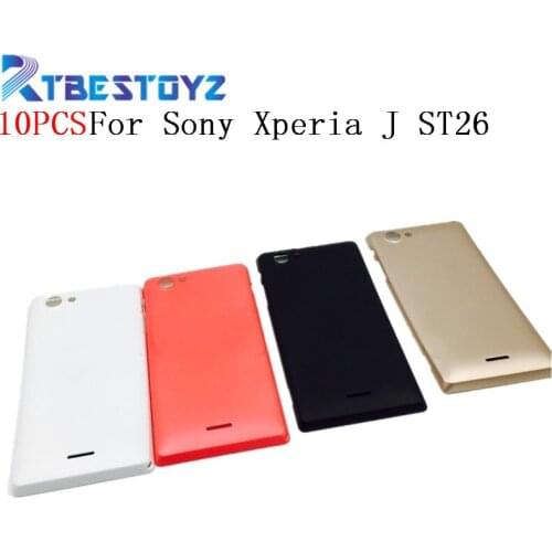 10PCS/Lot Housing Battery Cover Door Rear Cover Chassis Frame Back Cover For Sony Ericsson Xperia j ST26i ST26