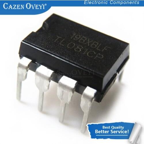 10pcs/lot TL081CP DIP8 TL081 DIP In Stock