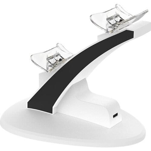 2021 New For Ps5 Wireless Controller Aircraft Charger Ps5 Controller Contact Charging Station Ps5 Game Controller Charger